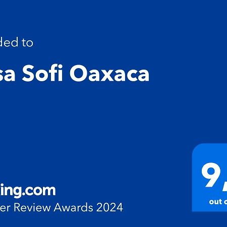 Casa Sofi Oaxaca Bed & Breakfast Exterior photo